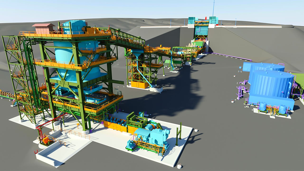 3D model of South Flank project